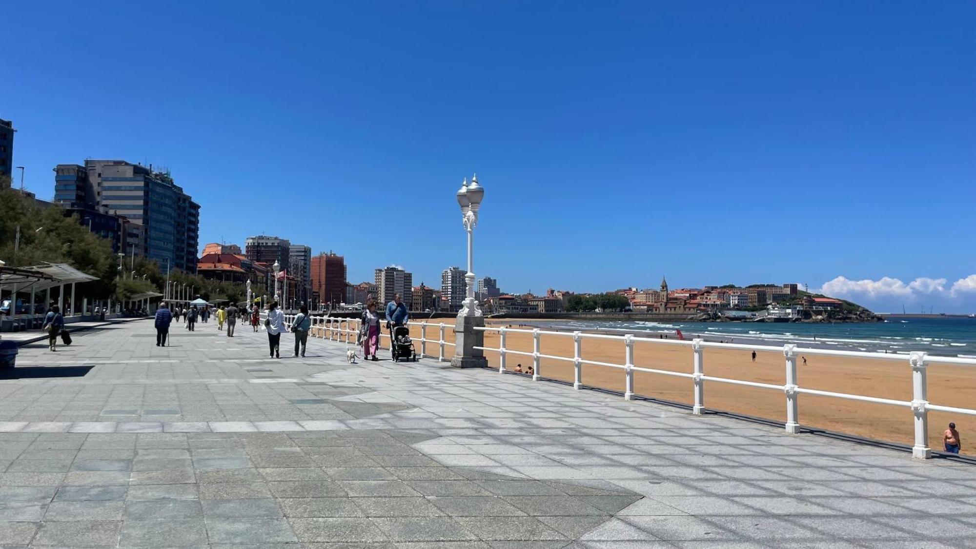 Apartamento Playa De Gijón Dış mekan fotoğraf