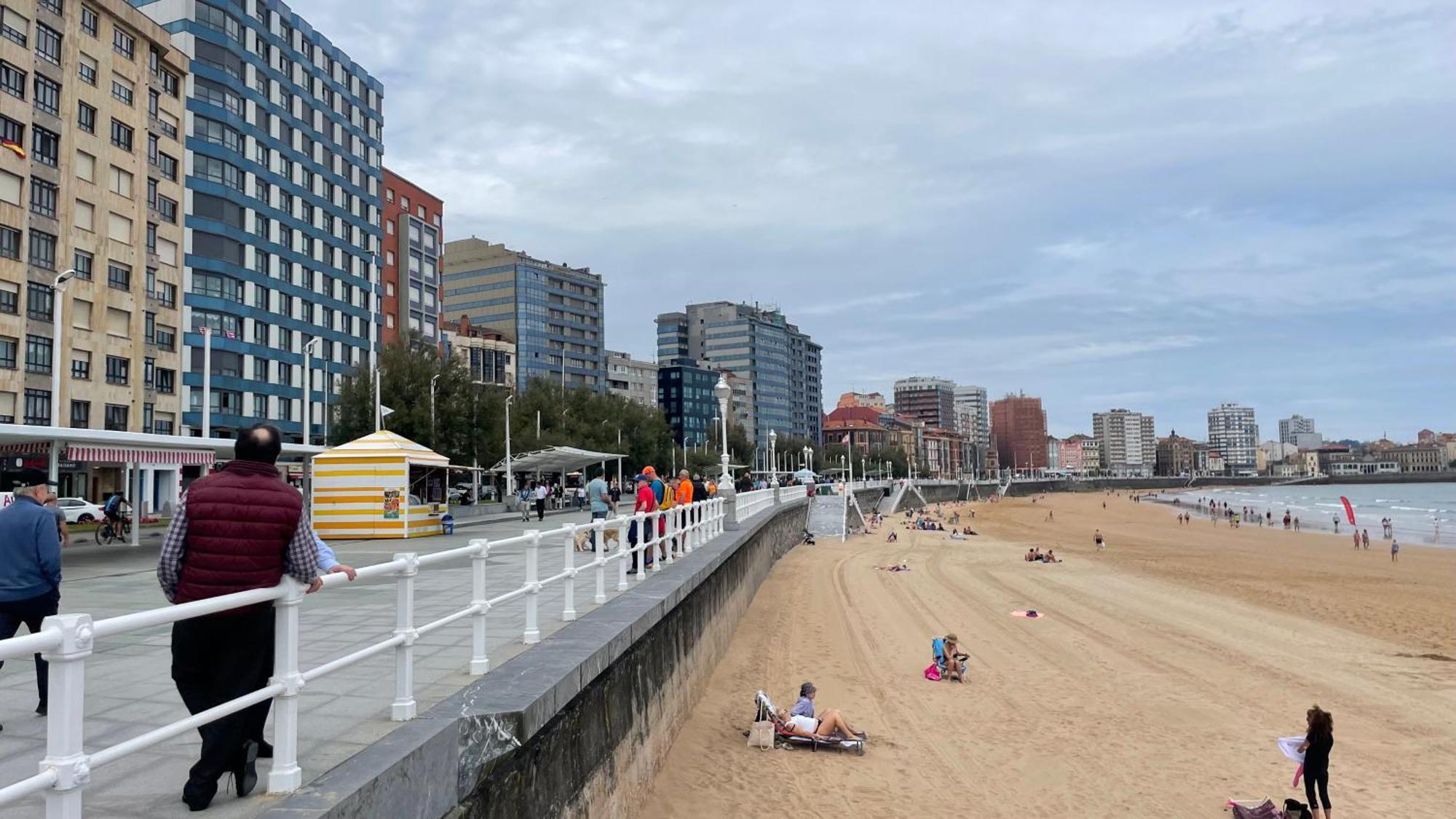 Apartamento Playa De Gijón Dış mekan fotoğraf