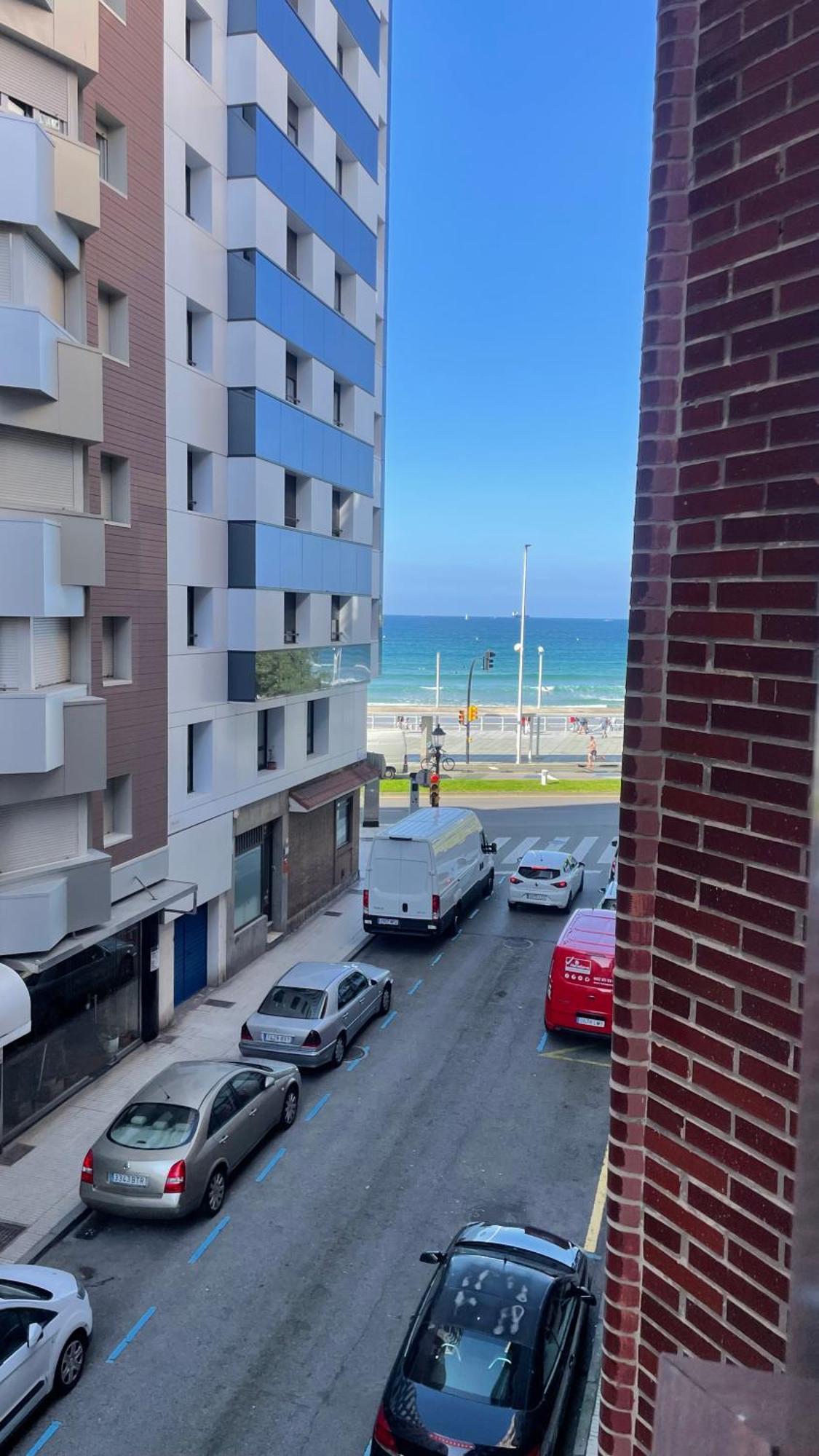 Apartamento Playa De Gijón Dış mekan fotoğraf